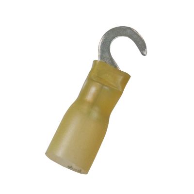 12-10 #10 Yellow CS Heat Shrink Hook - 4 Piece