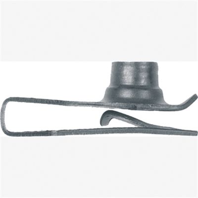 Extruded U Nut Black Center Of Hole To Edge 1-1/8" Ford, Hole or Screw Size:, Qty: 100, Other: