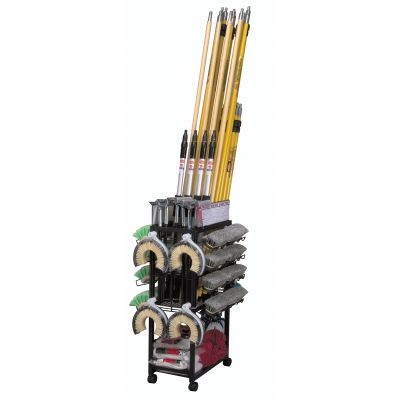 Carrand Brush & Pole Roll N' Rock Display Assortment