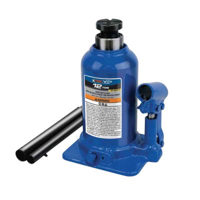 12-Ton Short Bottle Jack (Welded)