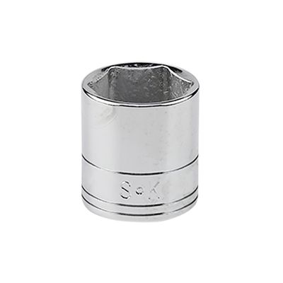 11/32" 3/8" Drive 6-Point Fract SAE Std Chrome Socket