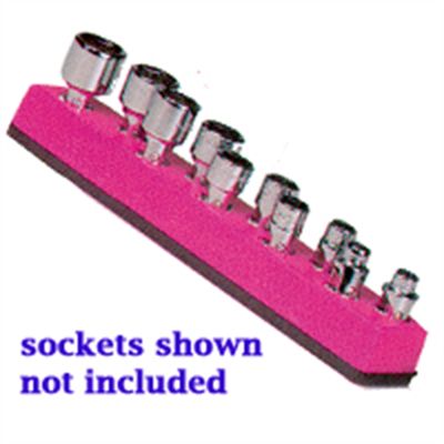 1/4 in. Drive Universal Magnetic Pink Socket Holder 5-14mm