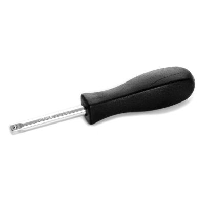 Chrome Spinner Handle, 1/4" Drive, 6" Long