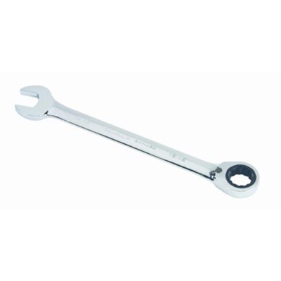 Combination Ratcheting Wrench, 15/16", Reversible, 12.7" Long