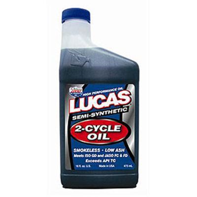 2-Cycle Oil, Semi-Synthetic 2-Cycle High Temp Racing Oil, Case of 12, Pint Size Bottles