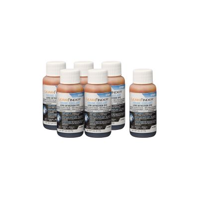 LeakFinder (6) 1-oz (30 ml) bottles, engine coolant