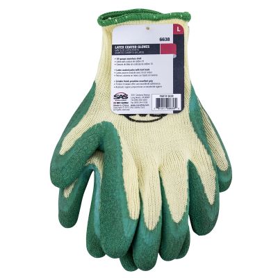 Gloves Xl Grn (1-pr) Latex Abrasion Rest