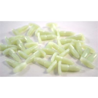 Natural Nylon Door Weather-strip Retainer Head Diameter 3/16" x 1/2" (Bag of 25)