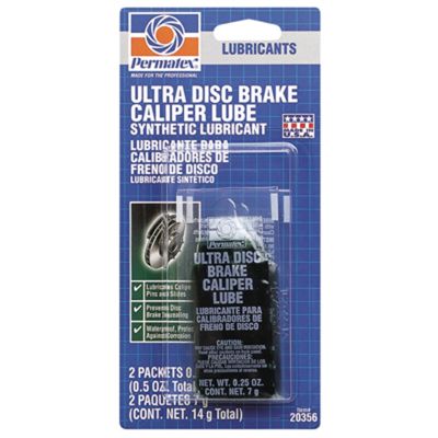 Ultra Disc Brake Caliper Lube, 14 Gram Carded, Case of 6 Carded Items