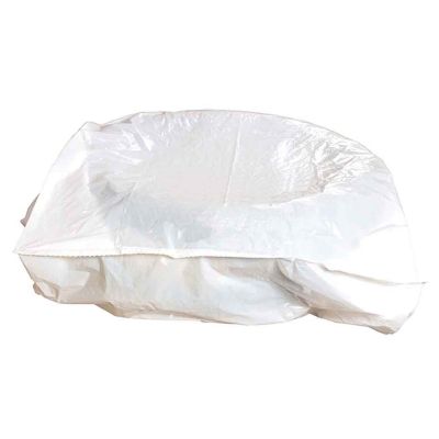 American Tire Bag, White, 47" x 48" x .9 mil. Thick (250 per roll)