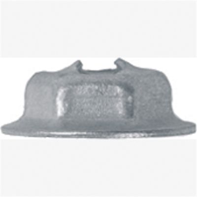 Thread Cutting Nuts 11/32" Flange Zinc Finish, Screw size: 5/32" stud, 11/32" hex, Quantity: 100
