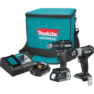 Makita 18V LXT 2.0 Ah Li-Ion Sub-Compact Brushless Cordless 2-Piece Combo Kit