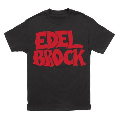 Edelbrock Brock & Roll Black T-Shirt, Small