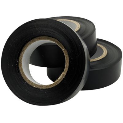 Black  Electrical Tape (Pack of 3)
