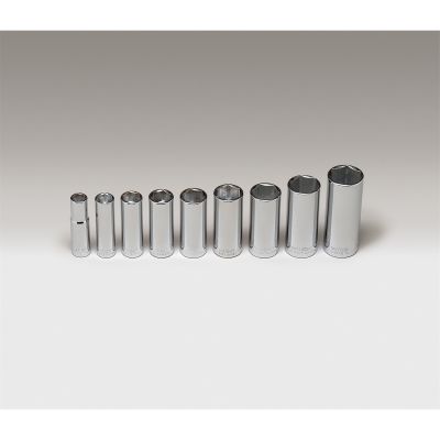 3/8"Dr 6Pt Std Skt Set  9Pc