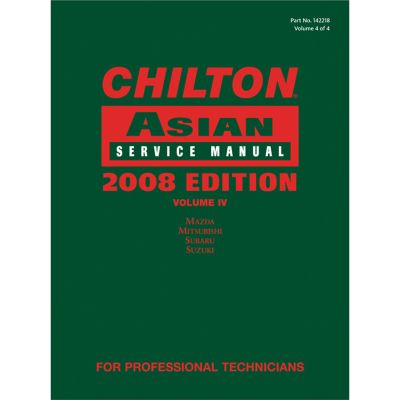 Chilton 2008 Asian Service Manual Volume 4