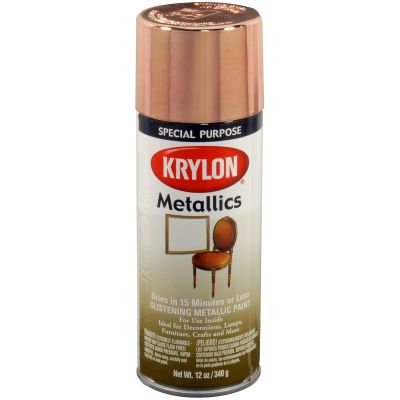 Krylon Metallic Paints; Copper Metallic; 12 oz. Aerosol