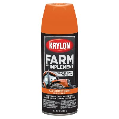 Krylon Farm/Implement; Allis Chalmers Orange; 12 oz. Aerosol