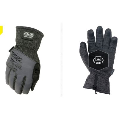 Mechanix Wear Winter Fleece Insulated Gloves (X-Large, Black/Grey)