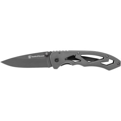 Smith & Wesson Frame Lock Drop Point Folding Knife