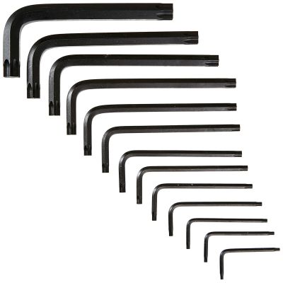 9-Piece Torx Key Set, Short Arm, T7-T55