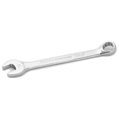 Chrome Combination Wrench, 11mm, with 12 Point Box End, Fully Polished, 5-1/8" Long