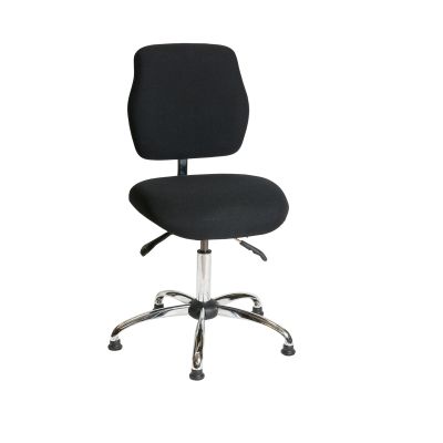 ESD Chair - Low Height -  Deluxe Black