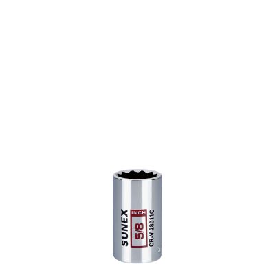 Sunex Tools 5/8 in. Chrome Socket 12-Point