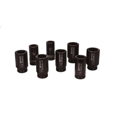 Socket Set 8 PC 3/4 IN Drive SAE Deep Impact
