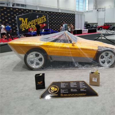Heck Industries Plastic Car Cover with Elastic Bottom