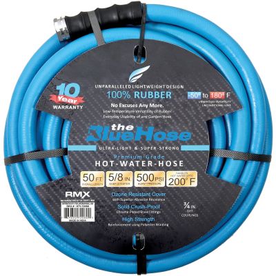 BluBird AG-Lite Rubber Water Rubber Garden Hose (5/8" x 50')