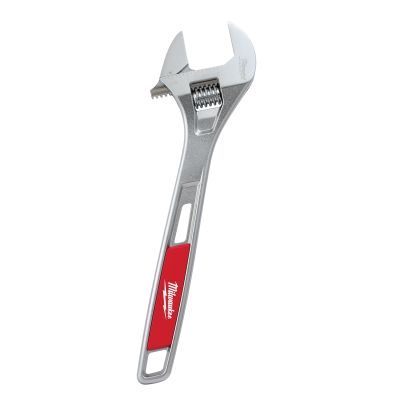 Milwaukee 12 in. Chrome Plated Adjustable Wrench