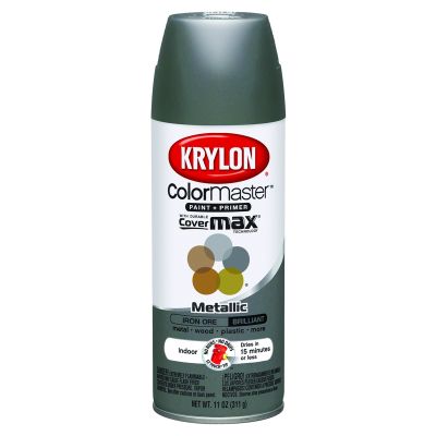 Krylon Colormaster Paint; Iron Ore; 12 oz. Aerosol