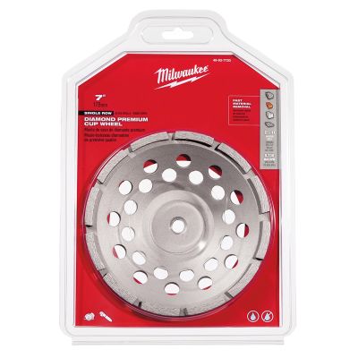 7" Diamond Cup Wheel Single Row