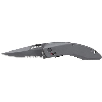 Schrade Mini Landshark M.A.G.I.C. Assisted Opening Liner Lock Folding Knife