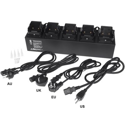 Bayco 5-Bank AC Charger - Rechargeable INTRANT Angle Lights