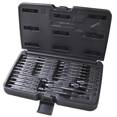 SteelmanPRO Impact Grade Bit Drivers, 25 Piece Set