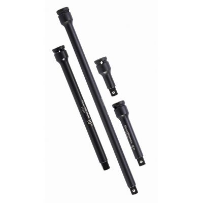 4 Piece 1/2" Drive Extension Set