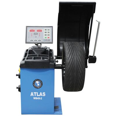 Atlas WB49-2 PRO Premium Self-Calibrating 3D Computer Wheel Balancer