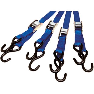 4pc 6' Auto Locking Tiedowns