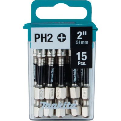 Impact XPS #2 Phillips 2" Power Bit, 15 Pk.