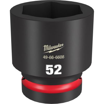SHOCKWAVE Impact Duty? 1"Drive 52MM Standard 6 Point Socket