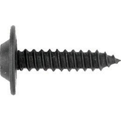 Phillips Flat Top Trim Screws, Size: 8 x 3/4", 13/32" OD Washer, Finish: Black, Qty: 100