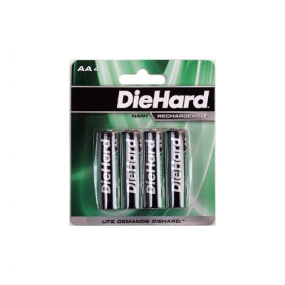 Batteries Diehard AA NiMH Rechargeable 4 PK