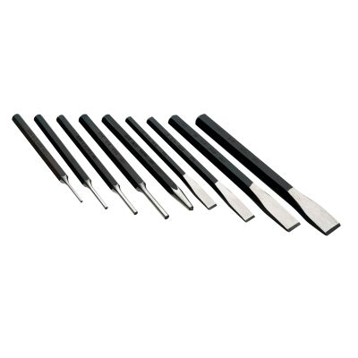 9 Piece Punch and Chisel Set