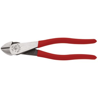 8" High Leverage Diagonal Cutting Pliers - Angled Head