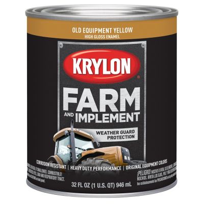 Farm and Implement Paints - 1 Quart, Old Equipment Cat Yellow