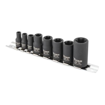 Titan Tool 8-Piece External TORX Plus Socket Set