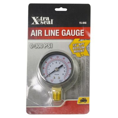 AIRLINE GAUGE, 0-300 psi 1/4" NPT