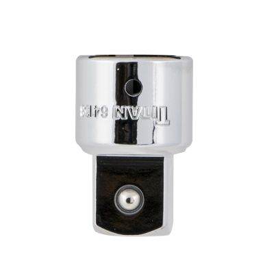 Chrome Adapter, 3/4" Female to 1" Male